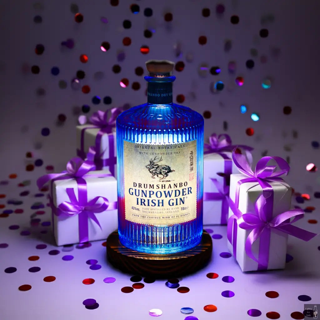 Drumshanbo Gunpowder Gin Bottle Lamp | Perfect Gift for Gin-Lovers My Store