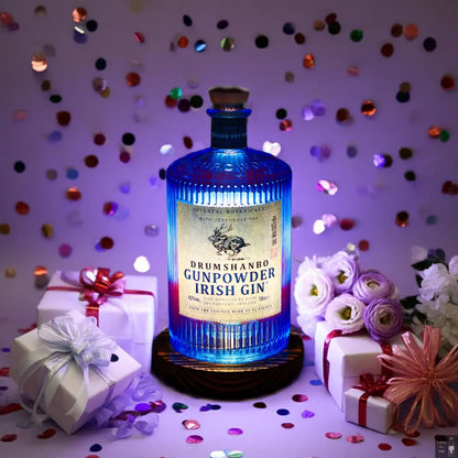 Drumshanbo Gunpowder Gin Bottle Lamp | Perfect Gift for Gin-Lovers My Store